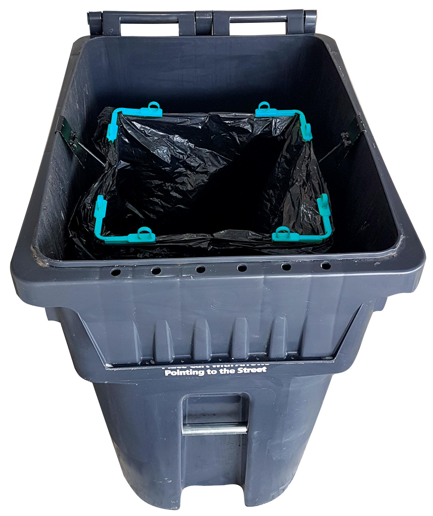 BagEZ Trash Can Cleaning Kit | Ultimate Garbage Can Deodorizer & Maggot Killer | Fly Repellent Odor Control System | Eco-Friendly Dual-Container Solution for 50 64 and 95 Gallon Bins