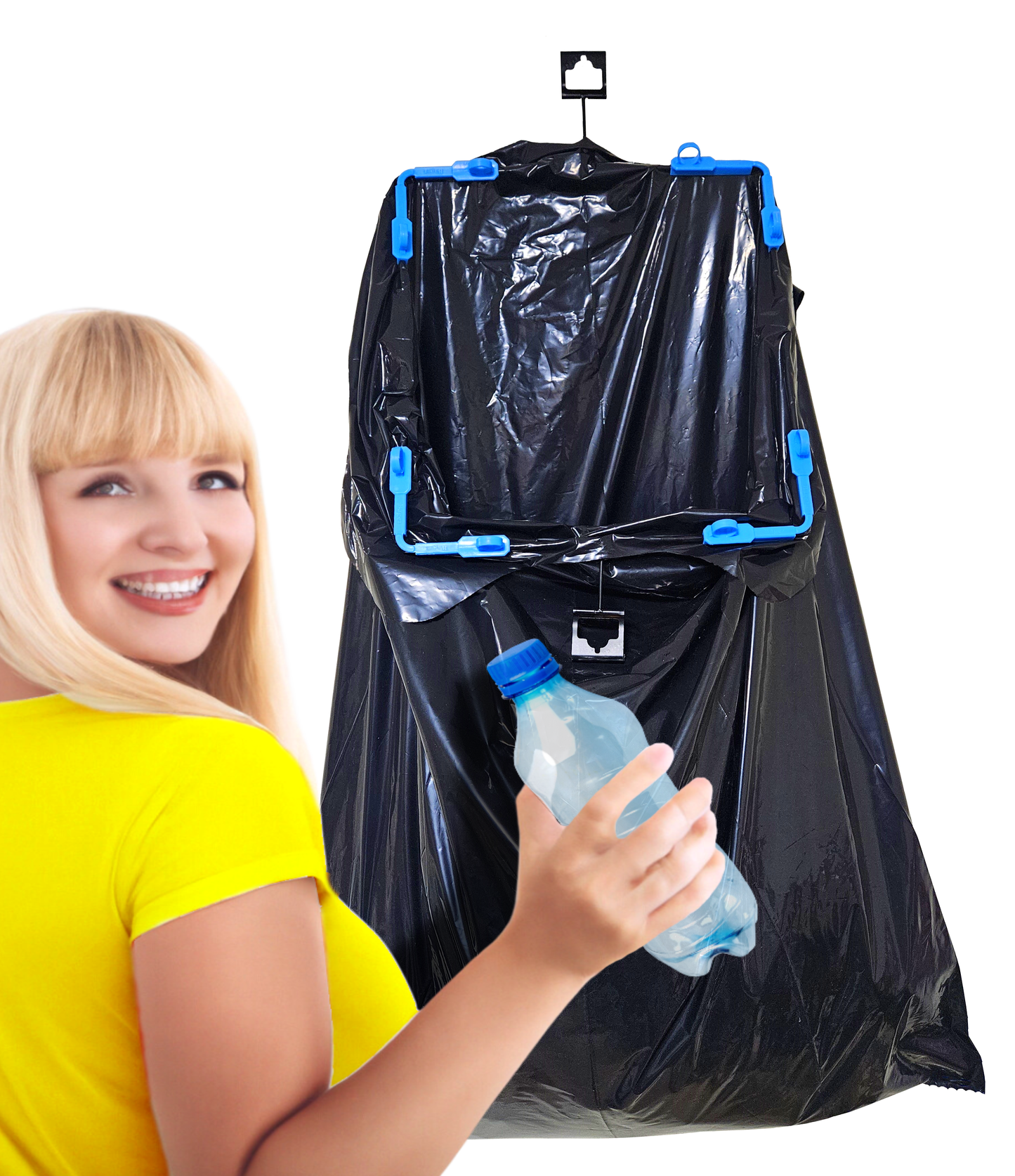 BagEZ Trash Can Cleaning Kit | Ultimate Garbage Can Deodorizer & Maggot Killer | Fly Repellent Odor Control System | Eco-Friendly Dual-Container Solution for 50 64 and 95 Gallon Bins
