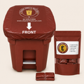 Trash Smell Buster™ Lemon-Scented Trash Can Cover – Locks in Odors & Keeps Pests Out!