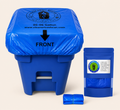 Trash Smell Buster, Trash Can Cover, Odor Eliminating Bag with Elastic Rubber Band, Eliminates Odor from Trash, Durable, Effective, Fits 32, 45, 64 or 95 Gallon, 1 Cover